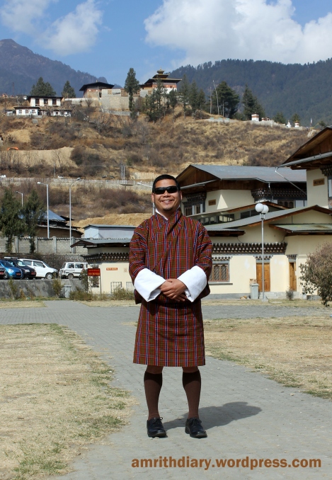 Photo of me outside my office. Photo credit: Rikku Dhan Subba